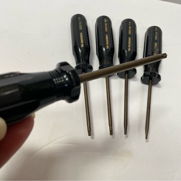 VA Tradesman Lot of 5 Star Head Screwdrivers Lot of 5 T10 T15 T20 T25 T30 - Picture 6 of 6